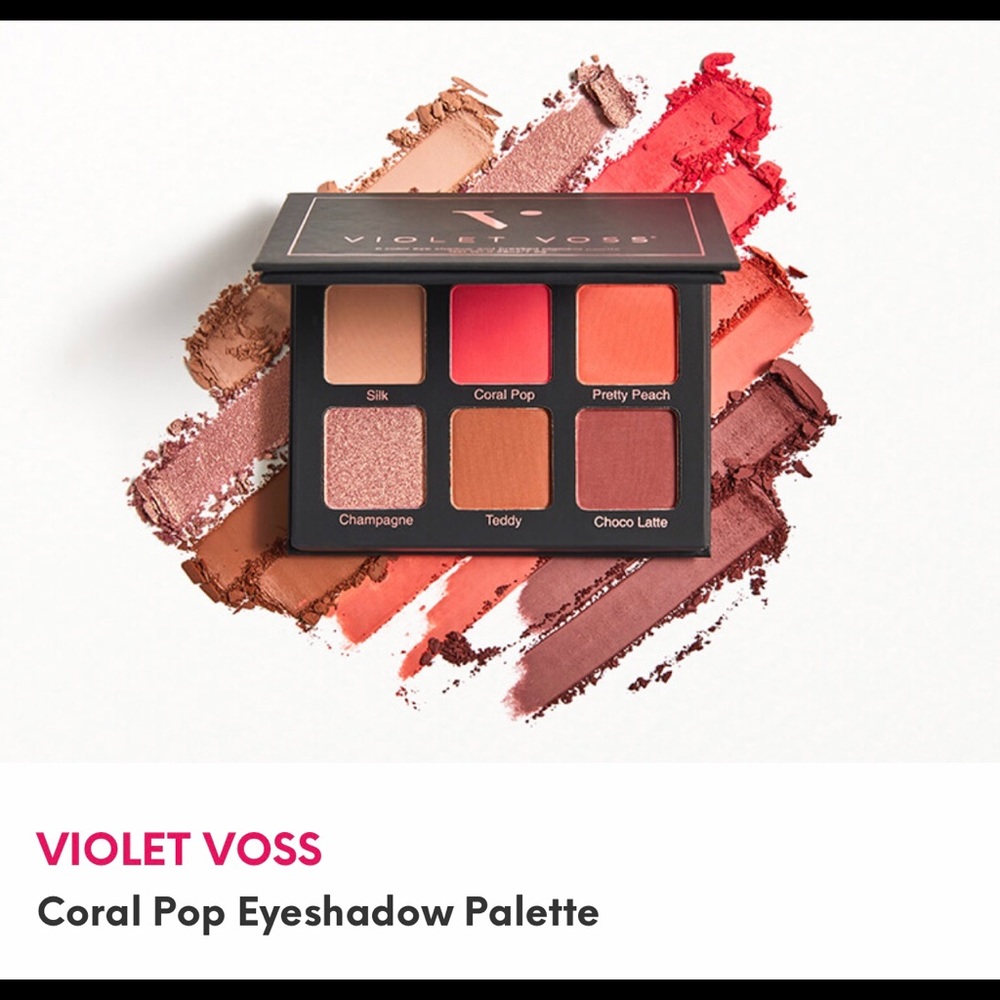 Violet Voss Coral Pop Eyeshadow Palette